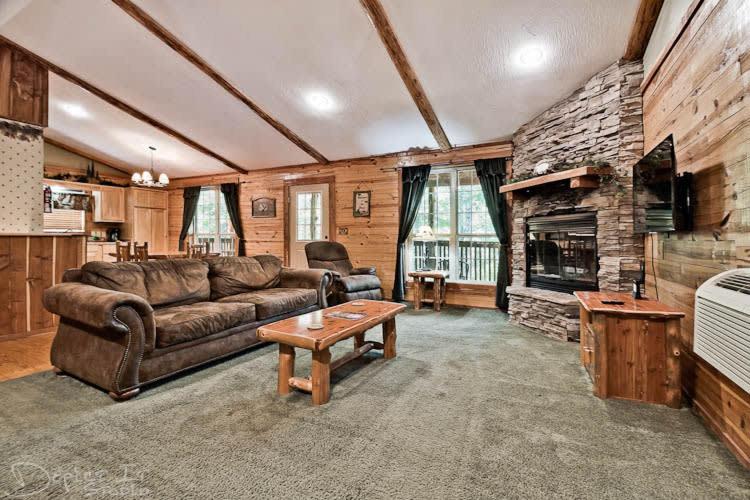 Secluded 2 Story Cabin Pool Wifi Smart Tvs Юрика Спрингс Экстерьер фото